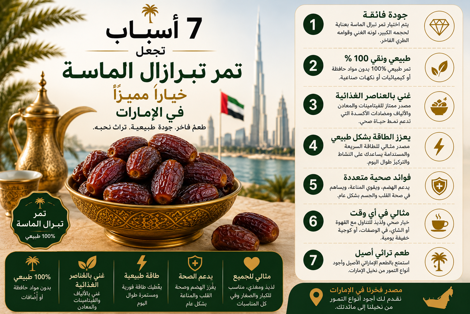 Tabrazal Dates UAE