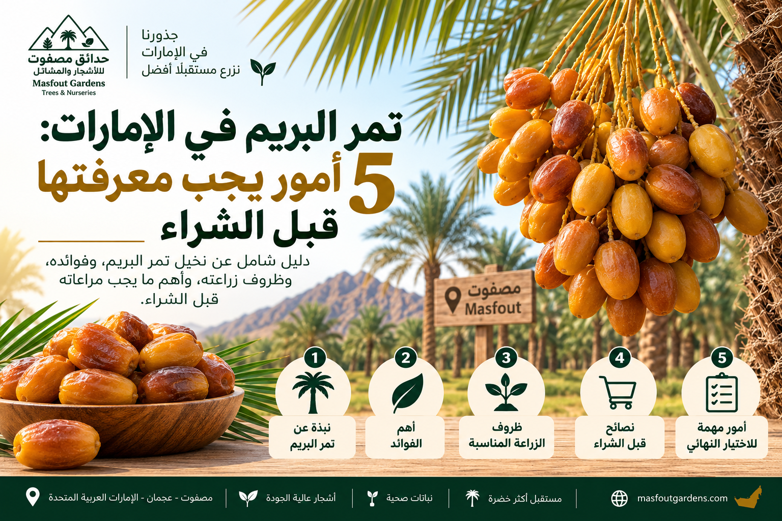 تمر بريم في الإمارات