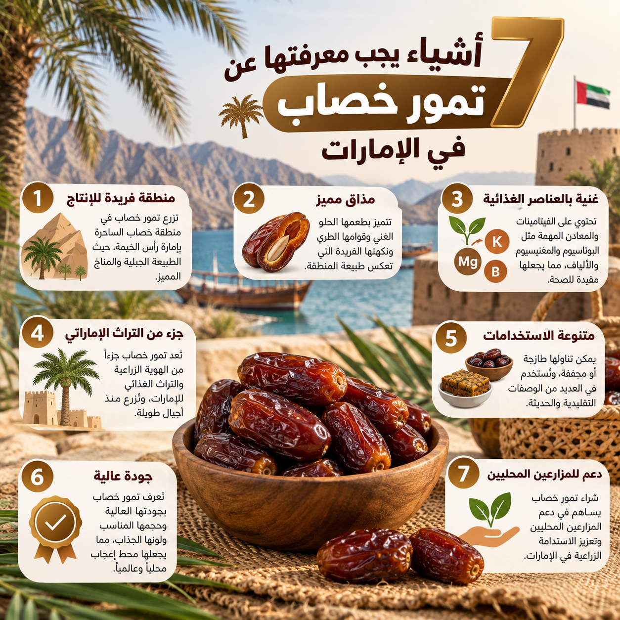 تمور خصاب في الإمارات