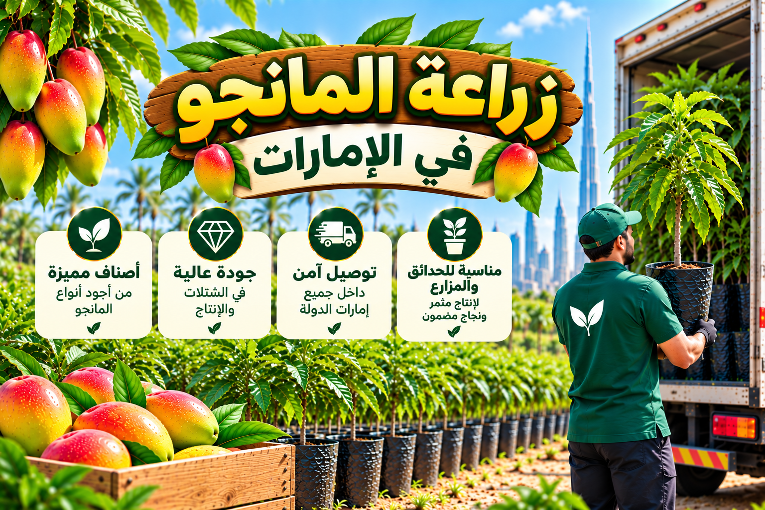 زراعة المانجو في الإمارات