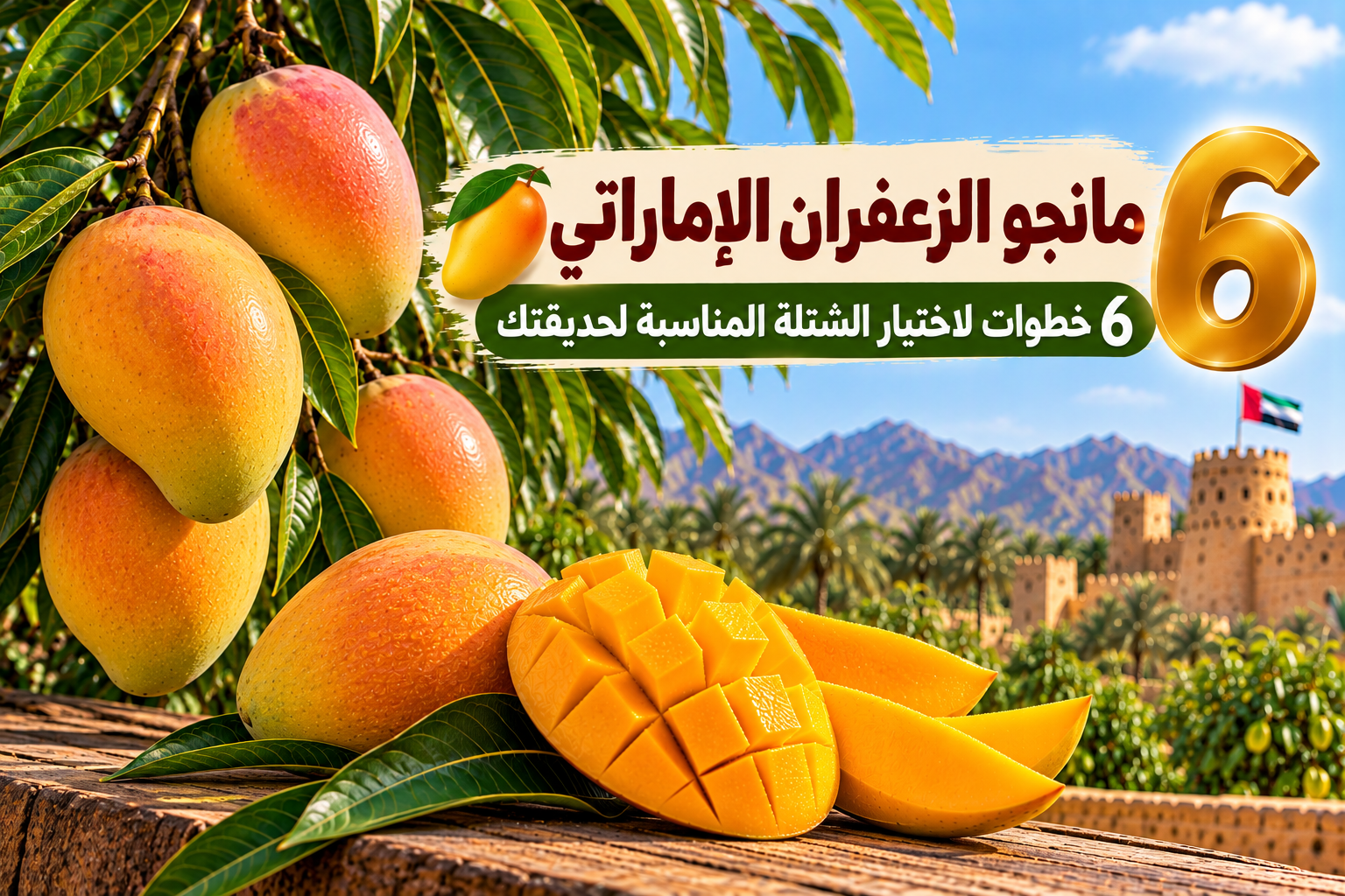 مانجو الزعفران الإماراتي