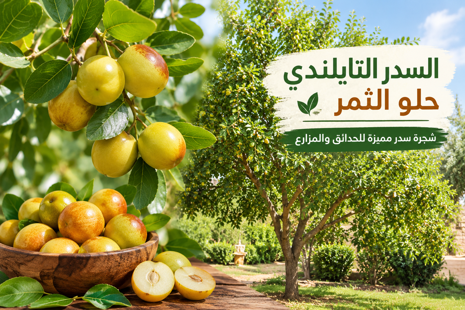 السدر التايلندي حلو الثمر