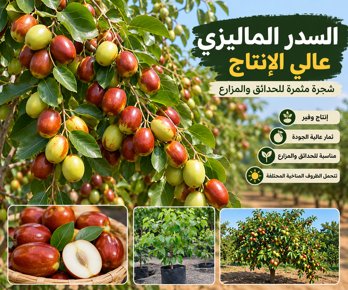 السدر الماليزي عالي الإنتاج