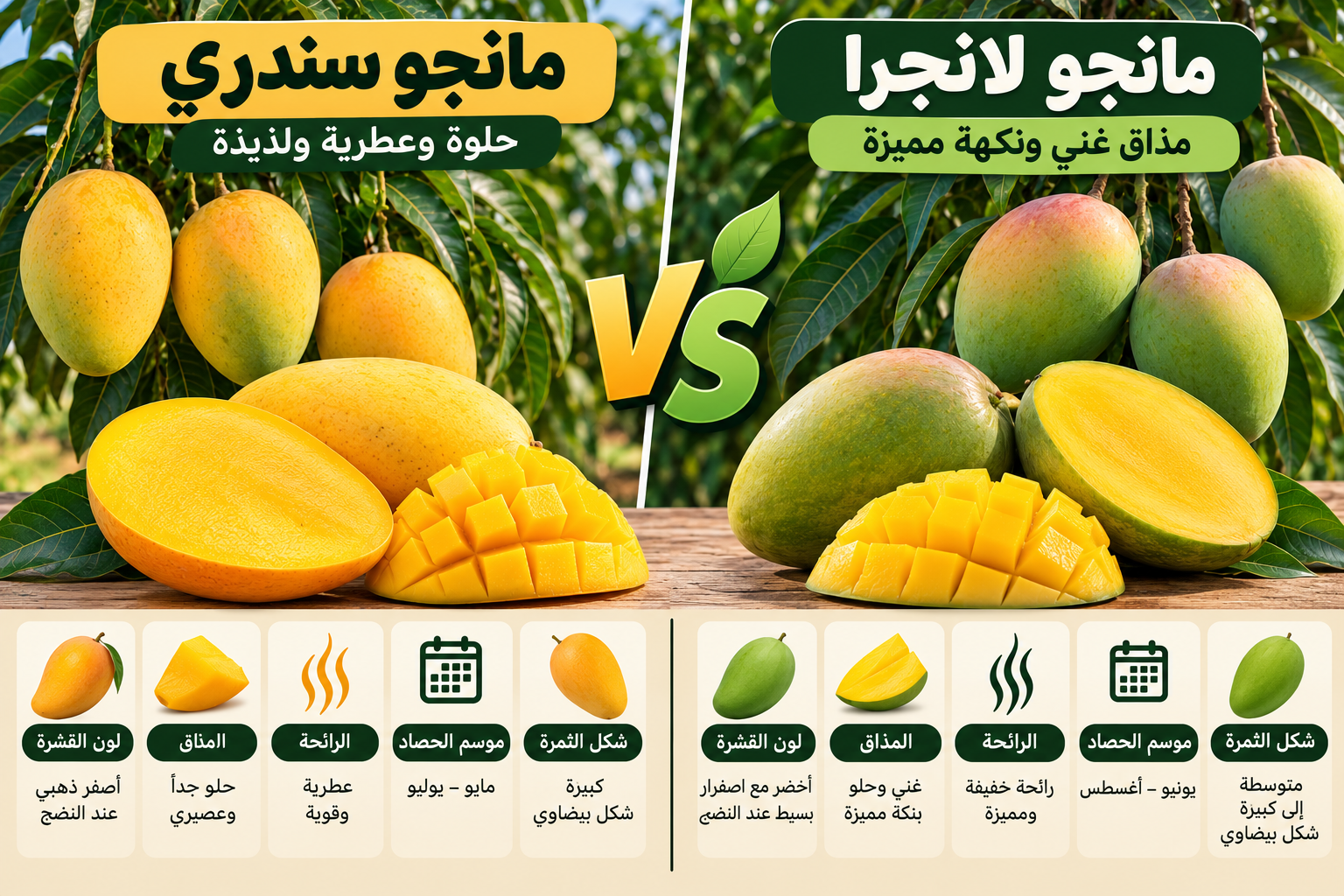 الفرق بين مانجو كيت ومانجو كنت