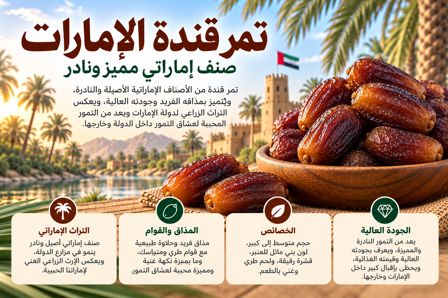 تمر قندة الإمارات