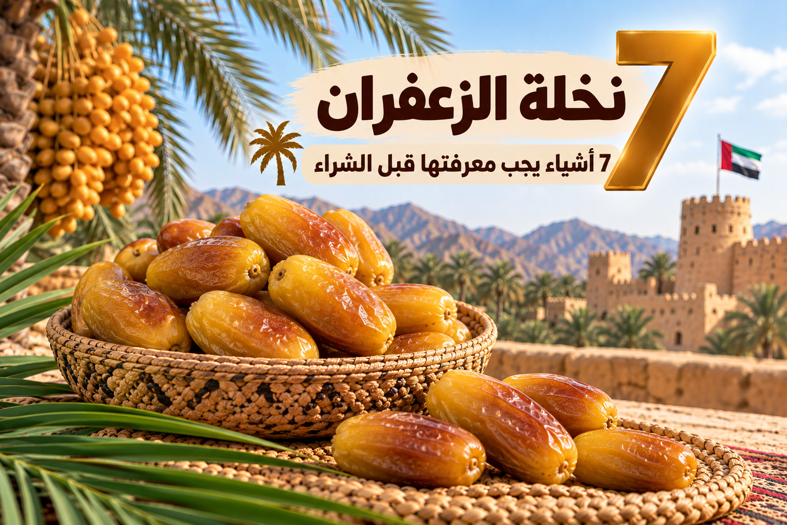 نخلة الزعفران